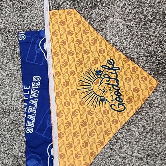 Dog Bandana Set - Seattle Seahawks & GoodLife Brewing Bend Oregon - Picture 8 of 8